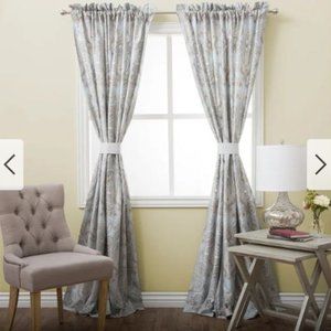 Rose Tree Window Panels (2) | Worthington | Blue